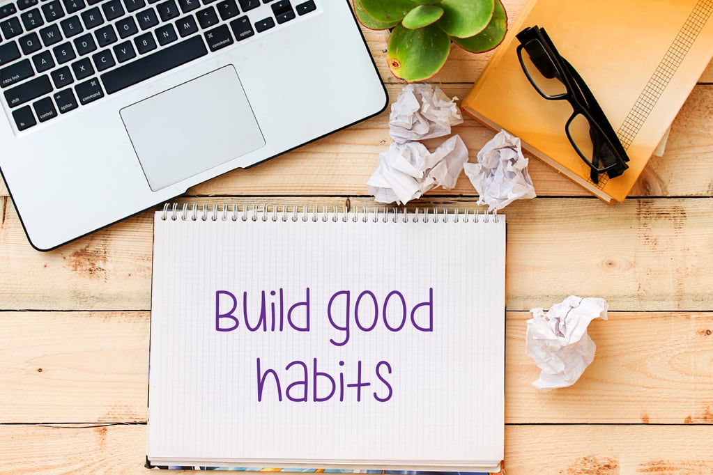 Build good habits on notebook